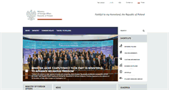 Desktop Screenshot of msz.gov.pl