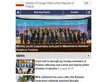 Tablet Screenshot of msz.gov.pl